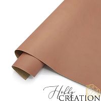 Переплетный кожзам матовый II, мокко