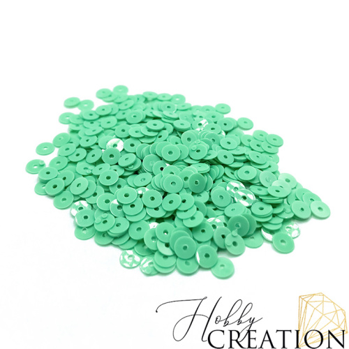 Пайетки / Круг 4 мм., мятные