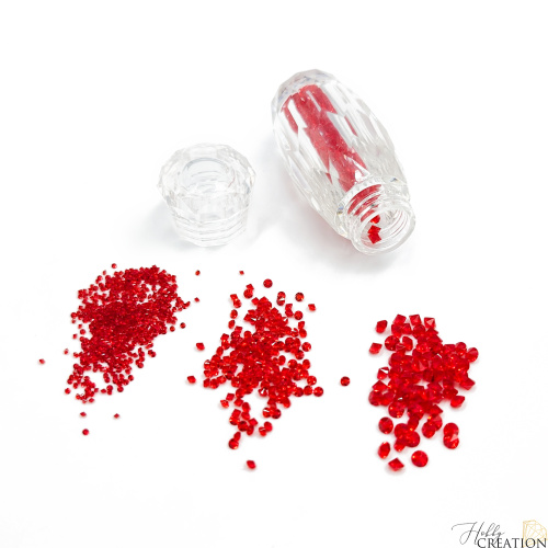 Кристаллы / красный