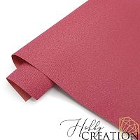 Переплетный кожзам тиснение Вельвет, розовый