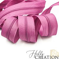 Молния акриловая №3, фуксия