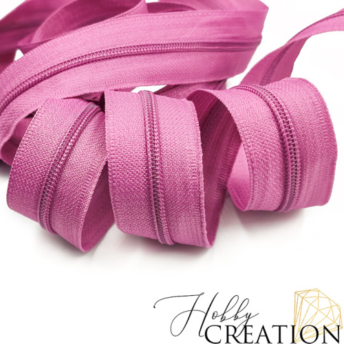 Молния акриловая №3, фуксия