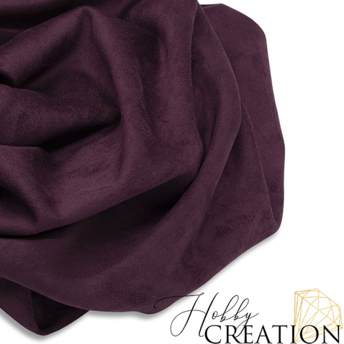 Двусторонняя замша / черничная