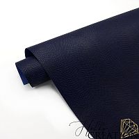 Переплетный кожзам тиснение питон, королевский синий