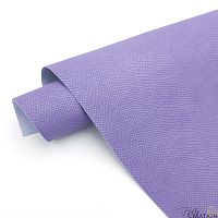 Переплетный кожзам тиснение питон, сиреневый