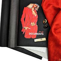 Набор материалов для создания обложки на паспорт / документы "Лекси"