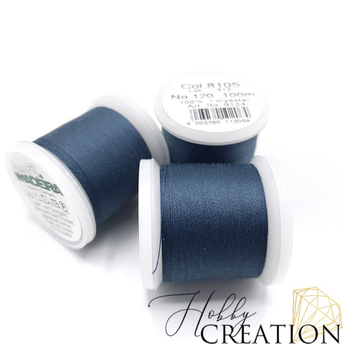 Нитки швейные Madeira Aerofil №120, 8105 (синие) Нитки швейные Madeira Aerofil №120, 8105 (синие)