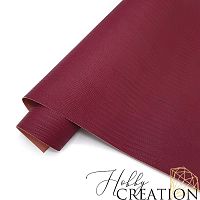 Переплетный кожзам тиснение Варан, матовый винный