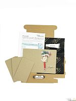 Заготовка для создания обложки на паспорт "Всё сбудется. Загадывай!"