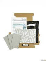 Заготовка для создания обложки на паспорт "Нежные пёрышки"