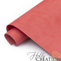 Переплетный кожзам матовый, арбузный