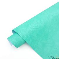 Переплетный кожзам тиснение питон, ментол