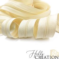 Молния акриловая №3, айвори