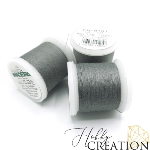 Нитки швейные Madeira Aerofil №120, 8101 (серые)