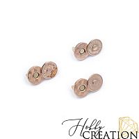 Магнитная застежка "Узор" 14 мм.