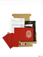 Заготовка для создания обложки на паспорт "Gryffindor HP / золото"