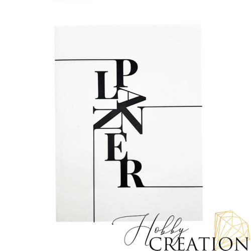 Разделитель для ежедневника "Planer" / формат А5, калька матовая