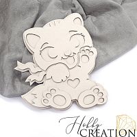Заготовка для тиснения "Кошечка", mini