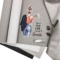 Набор материалов для создания обложки на паспорт / документы "Жизель"