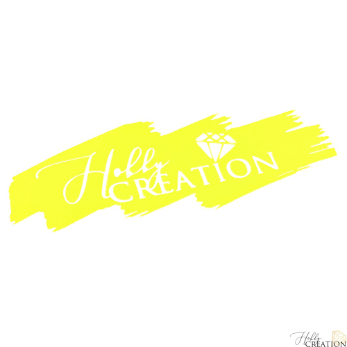 Термотрансферная пленка, матовая флуор желтая