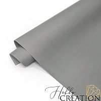 Переплетный кожзам тиснение под кожу, серый