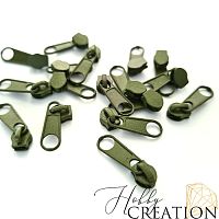 Бегунок для акриловой молнии, хакки