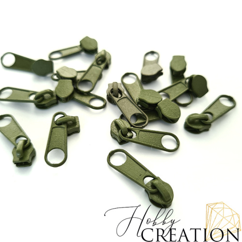 Бегунок для акриловой молнии, хакки