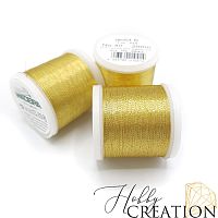 Нитки швейные Madeira Metallic №40, 6 (золото)