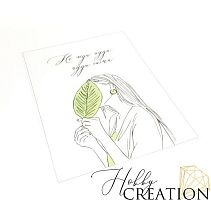 Разделитель для ежедневника из ПЭТ пластика "Не жди чуда"