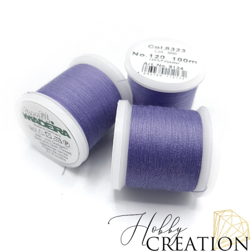 Нитки швейные Madeira Aerofil №120, 8323 (сиреневые)