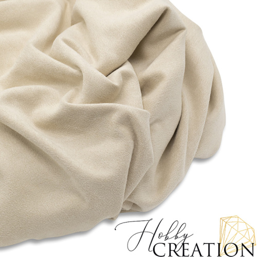 Двусторонняя замша / кремовая