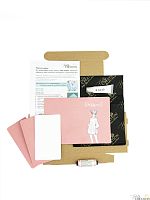 Заготовка для создания обложки на паспорт "Девочка анимэ"