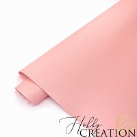 Переплетный кожзам тиснение под кожу, светло-розовый