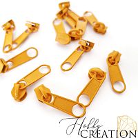 Бегунок для акриловой молнии, тыковка