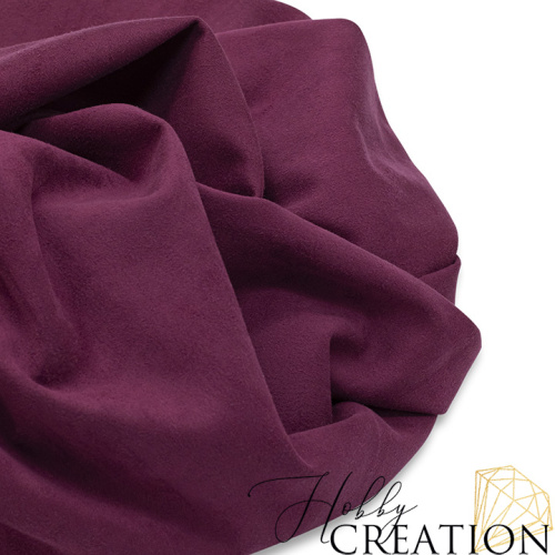 Двусторонняя замша / сливовая