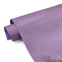 Переплетный кожзам матовый, лавандовый
