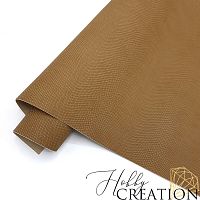 Переплетный кожзам тиснение питон, капучино