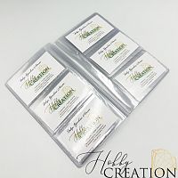 Вкладыш для визитницы 100 мкн. (трехрядный)