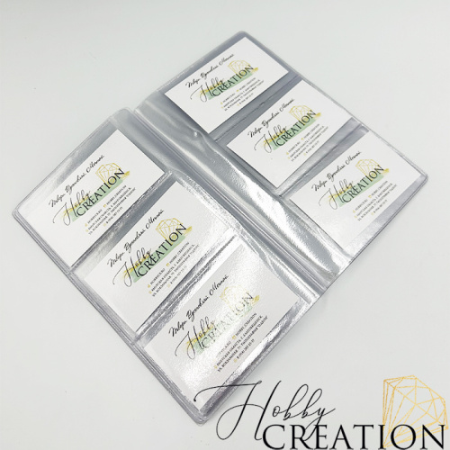 Вкладыш для визитницы 100 мкн. (трехрядный)