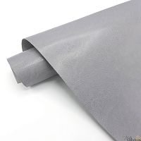 Переплетный кожзам глянцевый II, серый