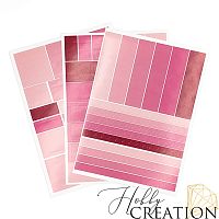 Набор наклеек "Розовый"