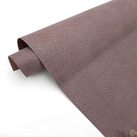 Переплетный кожзам тиснение питон, какао