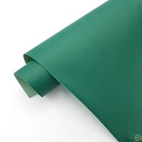 Переплетный кожзам матовый II, зеленый