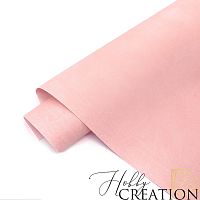 _Переплетный кожзам матовый, лососевый