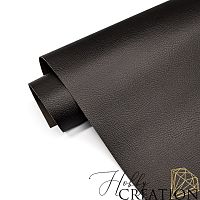 Переплетный кожзам тиснение под кожу II, горький шоколад