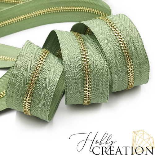 Молния металлическая №5, прованские травы