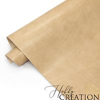 _Переплетный кожзам полуглянцевый Каньен, бежево-персиковый