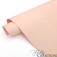 Переплетный кожзам матовый II, зефирно-персиковый