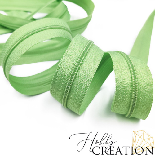 Молния акриловая №3, зеленое яблоко Молния акриловая №3, зеленое яблоко