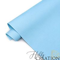 _Переплетный кожзам тиснение под кожу, светло-голубой